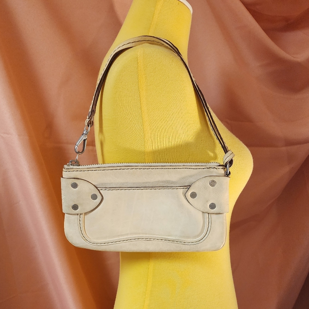 Vintage Early 2000s Ruehl No.925 Mini Leather Bag